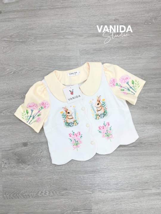 เสื้อครอปน่ารักๆป้ายvanida