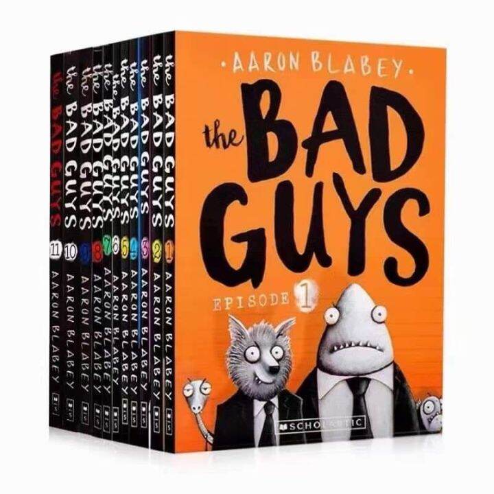 UK The Bad Guys Book Collection (11 books) by Aaron Blabey Lazada