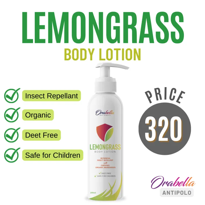 Lemongrass Body Lotion ( Insect Repellant ) Lazada PH