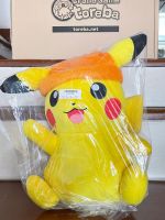 Toreba สินค้าลิขสิทธิ์แท้ตู้คีบจากญี่ปุ่น ตุ๊กตาปิ๊กกาจู Pokemon - Very Big Winter Style Plushy -Pikachu-