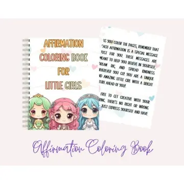 ABC's of Affirmations: A handwriting book for little girls of