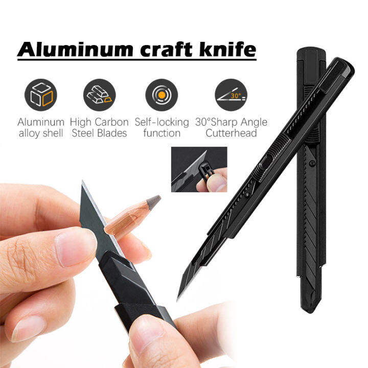 Xiaomi Youpin Fizz Office Utility Knife Sharp 30 Degree Aluminum Alloy ...