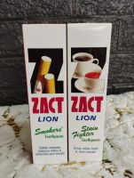 ZACT  แซคท์ ยาสีฟันขจัดคราบชา กาแฟ และบุหรี่