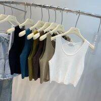 newlooksbkk ?? FLOW TANK TOP เสื้อกล้ามผ้าknit งานตึกเกาหลี ผ้านิ่มละมุน ไม่บาง ไม่ย้วย งานนำเข้า