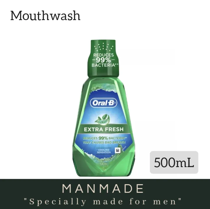 Oral B Mouthwash "Extra Fresh" 500mL | Lazada PH