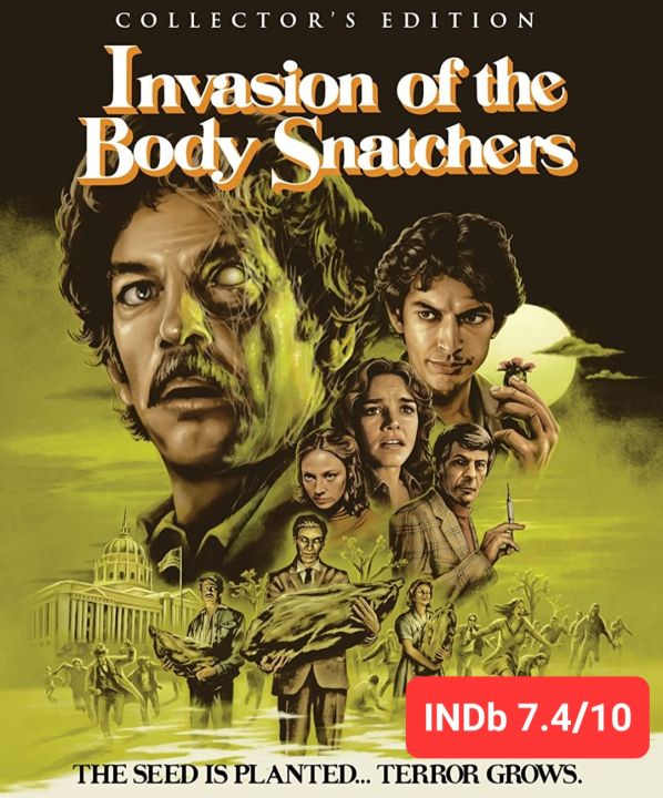 DVD Invasion of the Body Snatchers สยองลอกพันธุ์มนุษย์ : 1978 #หนังฝรั่ง #คลาสสิค (เสียงอังกฤษ/ซับไทย-อังกฤษ) สยองขวัญ ทริลเลอร์ เอเลี่ยน