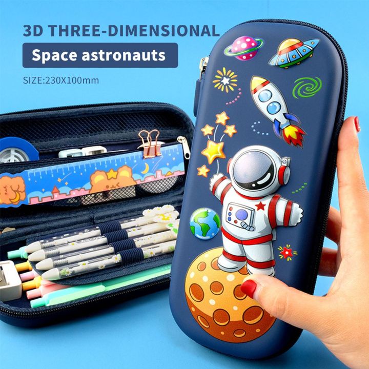 3D Space Astronaut EVA Pencil Case for Kids Designer Pencil Pouch