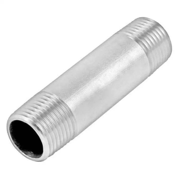 Stainless Fittings Nipple (1/2” x 4”) 1pc Lazada PH