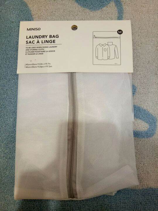 MINISO laundry bag M 40x50cm 1pcs Lazada Indonesia