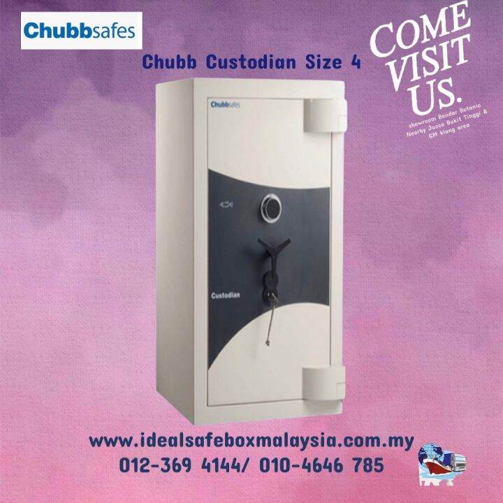 Chubbsafes Custodian size 4 chubb safe box custodian size 4 safety box