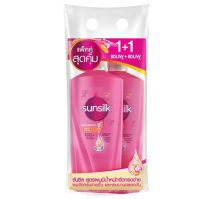 (แพ็คคู่สุดคุ้ม 1+1) sunsilk ซันซิล สมูท &amp; เมเนจเจเบิ้ล แชมพู ผมมีน้ำหนักจัดทรงง่ายและหอมนานตลอดวัน ขนาด 350 มล.