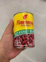 ถั่วแดง ในน้ำเกลือ ตรา ไฟมมา วีสุเวียนา 400g Red Kidney Beans in Brine Fiamma Vesuviana Brand ถั่วแดงในน้ำเกลือ