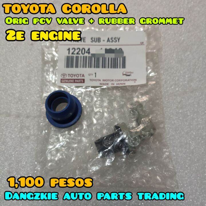 BRAND NEW ORIG PCV VALVE FOR 2E ENGINE TOYOTA COROLLA SMALLBODY, BIG