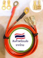 สายพร้อมหางปลา DC 12V - 24Vสายยาว 50cm./80cm ราคา/1ชิ้น