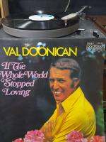 000178  VAL DOONICAN  แผ่นเสียง vinyl Lp 33rpm 12"สภาพกำลังฟังได้ดีได้รับการตรวจสอบ