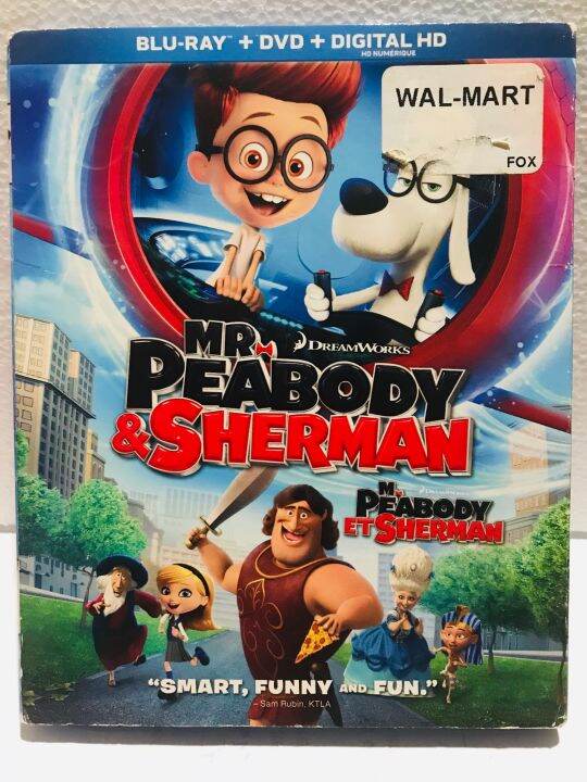 MR. PEABODY & SHERMAN Blu-Ray+DVD | Lazada PH