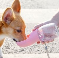 PS-005 กระบอกน้ำสัตว์เลี้ยง สุนัข แมว แบบพกพา ขวดน้ำหมาพกพา PET CARE CUP OUTDOOR