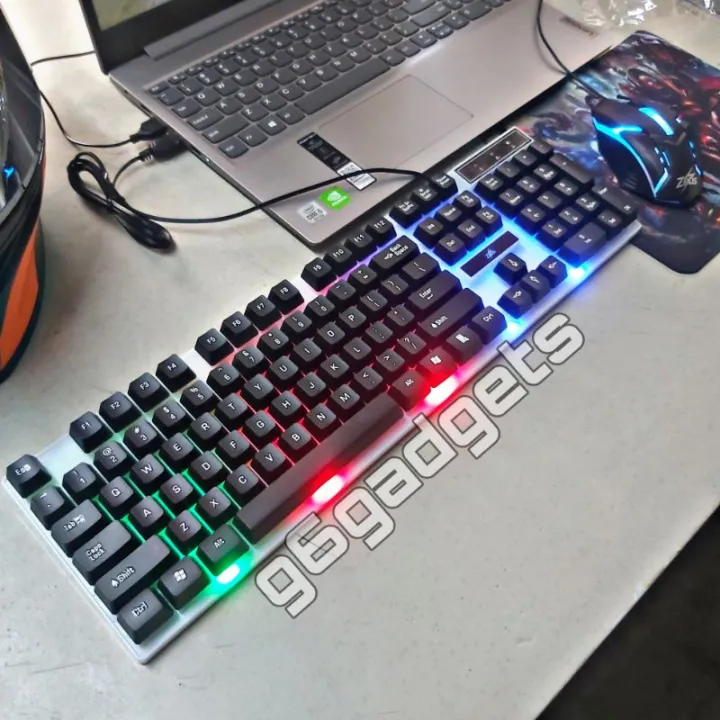 Zeus K001 LED Gaming Keyboard (Amazing Swiftness) and Mouse Set w/ FREE ...