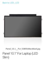 จอled Panel 10.1 For Laptop (LED Slim)