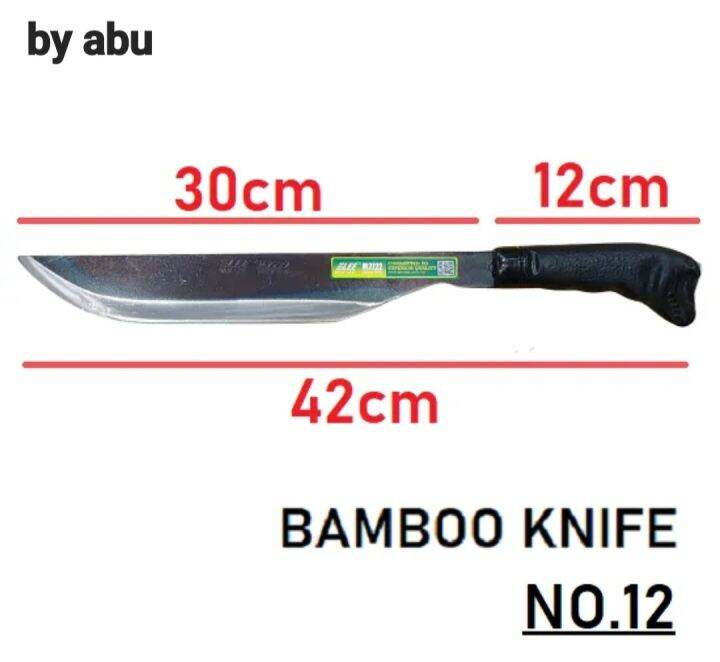 มีดเดินป่า-bamboo-knife-sam-lee-m2222-malaysia-rade-carbon-steels-มีด-มีดพก