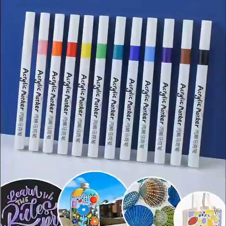 glass paint markers