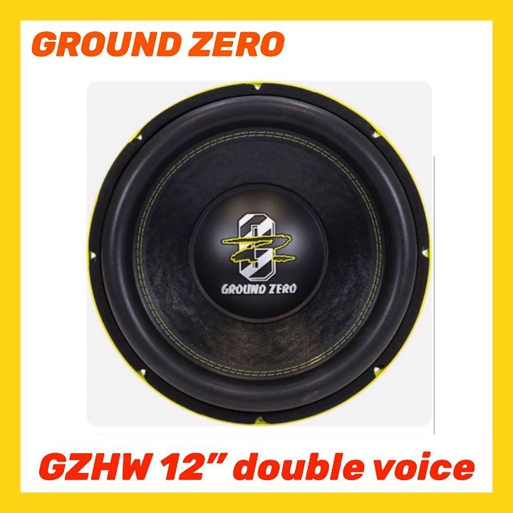 ground-zero-gzhw-ขนาด-12-ลำโพงรถยนต์-ซับวูฟเฟอร์-12-นิ้ว-สินค้าใหม่