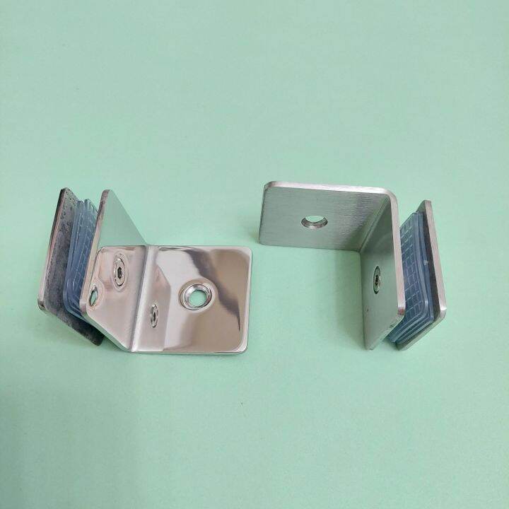 FixedFrameless Glass clip and LClip Bracket for Shower Enclosure