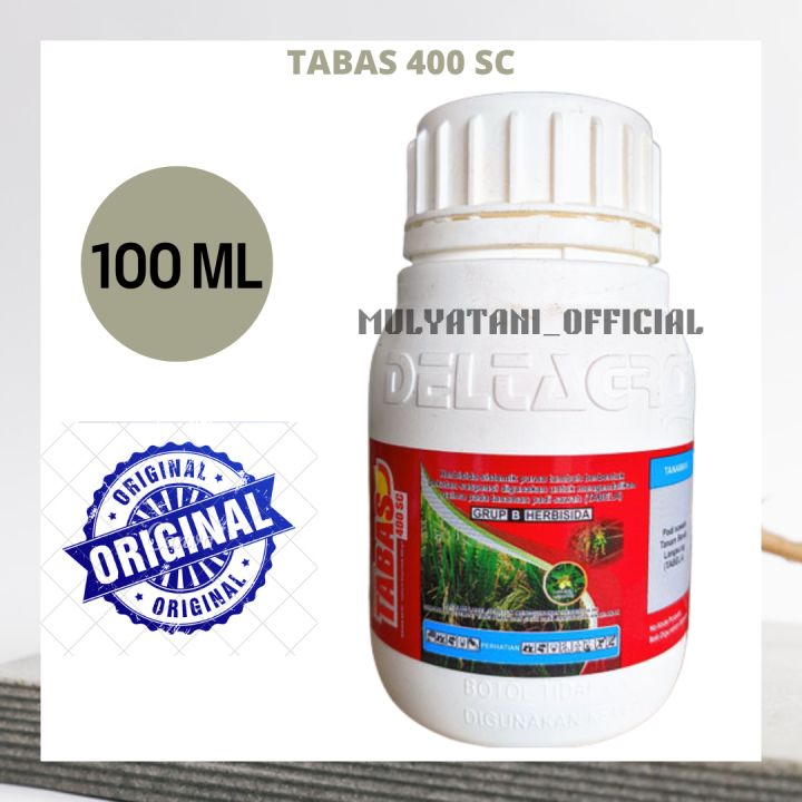 Tabas Herbisida 400 Sc 100 Ml Original Kemasan Pabrik Pembasmi Hama