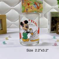 ?[พร้อมส่ง-002]  ?No Box? Disney Mickey Mouse.มิกกี้เม้าท์ สินค้าลิขสิทธิ์แท้ 100% จากญี่ปุ่น  แก้วน้ำ ใบสั้น ขนาด : 2.2 x 3.2 นิ้ว ?รบกวนเช็คขนาดก่อนตัดสินใจนะคะ?