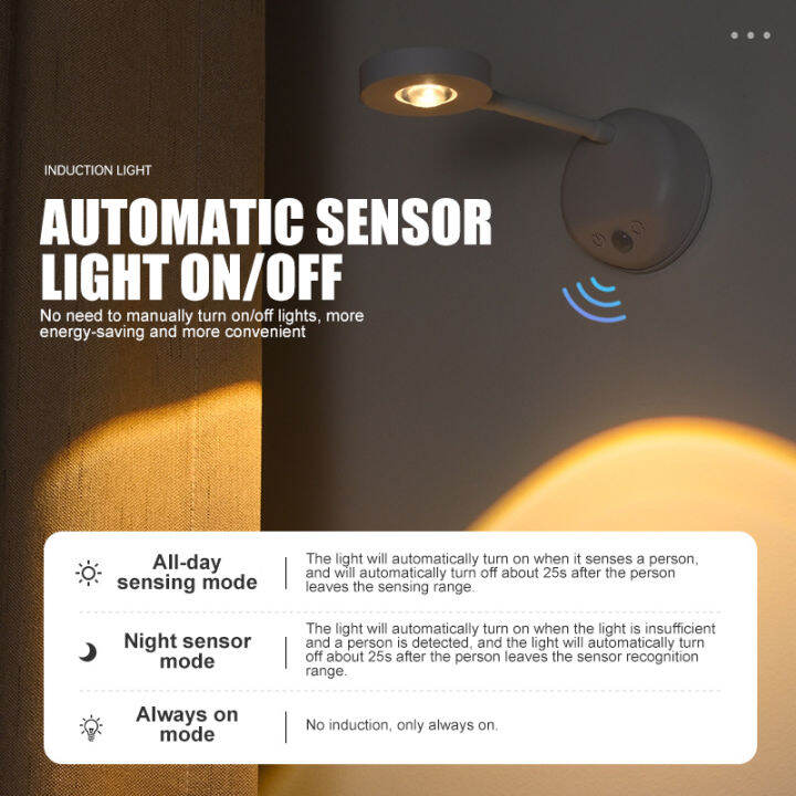 Led intelligent human body sensor lamp, picture lamp, wall lamp, indoor