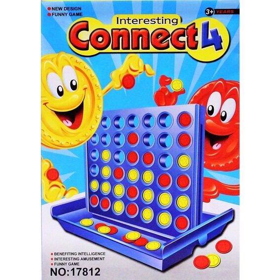 Connect 4 in a row puzzles games | Lazada