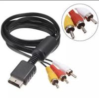 Ruitroliker 1.8M Audio Video AV RCA Video Composite Cable Cord For PS PS2 PS3