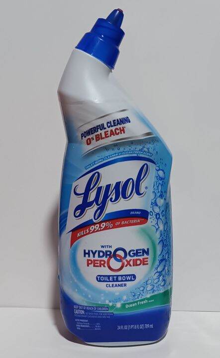 Lysol Hydrogen Peroxide Toilet Bowl Cleaner 709ml Lazada Ph 6335