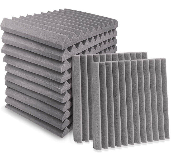 Pcs Acoustic Foam Board Studio Wedge Tile Acoustic Foam