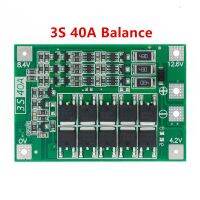 bms 3s / 4S  40A 12.6V Li-ion 18650 Balanced วงจรป้องกันแบตเตอรี่ bms 40A ลิเธียมไอออน  (พร้อมส่งจากไทย)