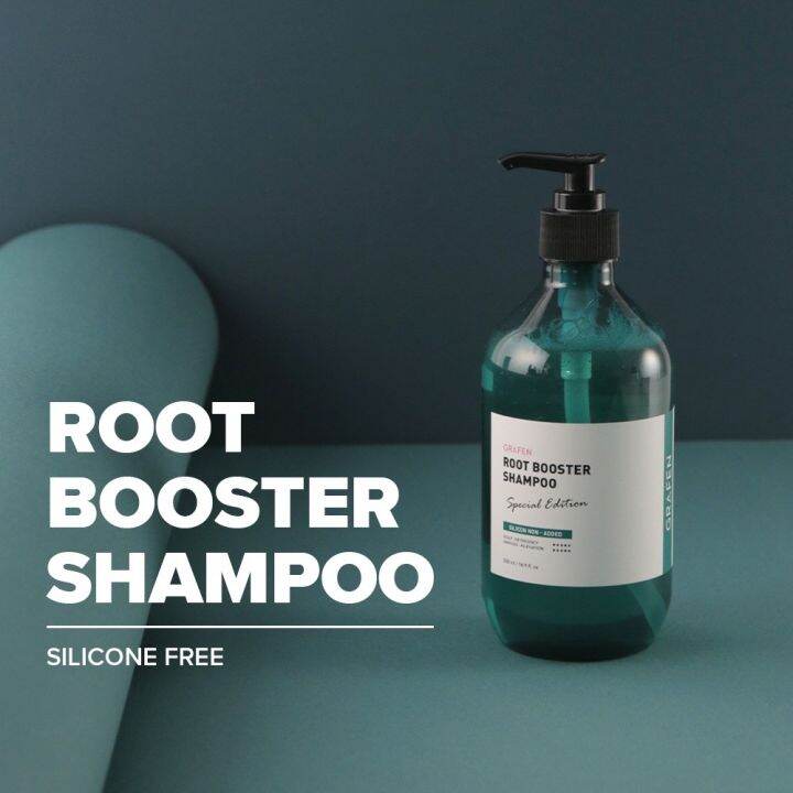 [GRAFEN] Root Booster Shampoo 500ml [AntiHair Loss] Lazada