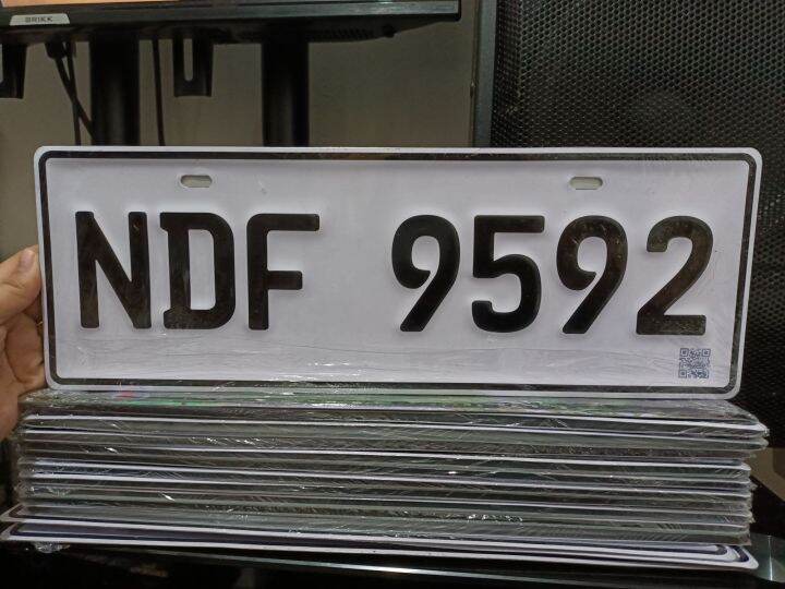 *TEMPORARY CAR PLATE Lazada PH