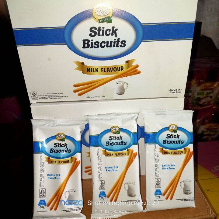 Biskuit Milk Stick Denex 50gram Isi 12 Pcs 1 Pack | Lazada Indonesia