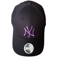 New Era Women Cap (Black-Purple)