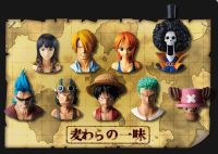 หัววันพีช One Piece Greatdeep Collection กลุ่มหมวกฟาง ครบชุด 9 หัว วันพีช 1/6 ของแท้ ของใหม่ ทุกตัว ลูฟี่ ช้อปเปอร์ โซโล