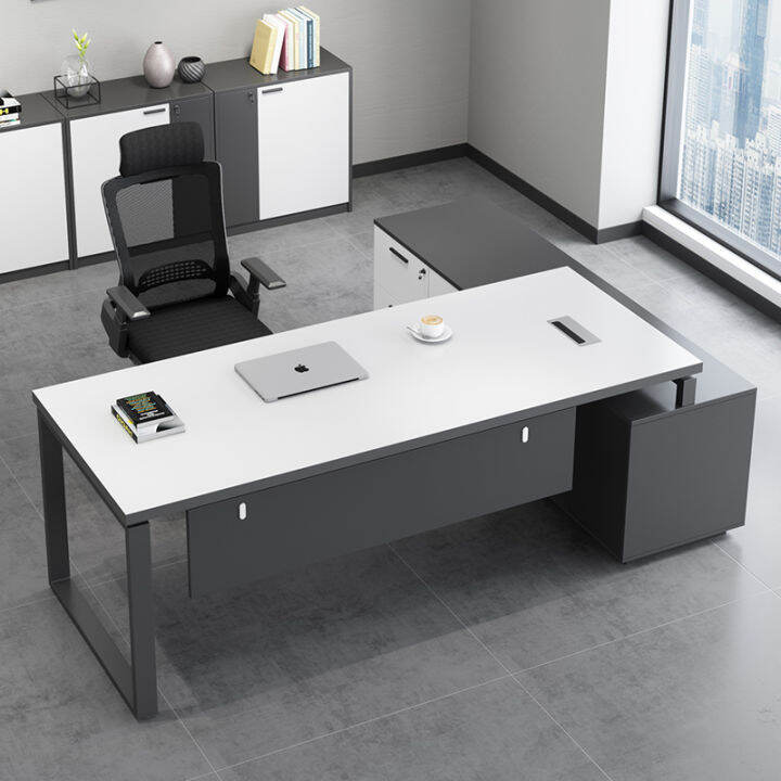 Boss Desk Office Desk for Boss Manager Supervisor Executive Desk Office