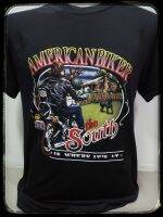 เสื้อ3d เสื้อฮาเลย์Amrican ​biker​ผ้า​บาง​