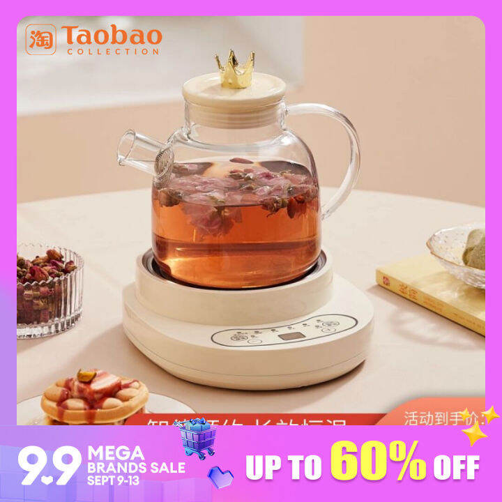 Full Glass Kettle Mini Health Pot Household MultiFunction Teapot