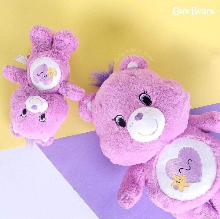 ตุ๊กตาแคร์แบร์-care-bear-น้องหมีมันม่วง-รุ่นพิเศษ-ลิขสิทธิ์ประเทศไทยแท้