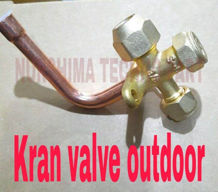 Kran pengisian freon AC valve outdoor AC Lazada Indonesia