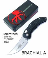 มีดพับออโตเมติค
Microtech Brachial,
Automatic knife