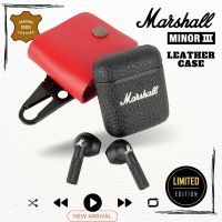 เคสหูฟังหนังแท้ Marshall Minor iii (เฉพาะตัวเคส)ผลิตตรงรุ่น100% พร้อมส่งจากไทย!!