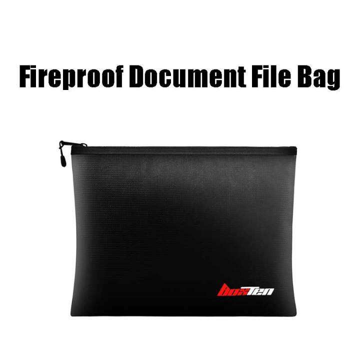 Fireproof Document Bag Fireproof Safe Storage For File Folder