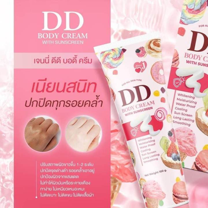 ดีดีครีมเจนนี่ได้หมดถ้าสดชื่น-dd-cream-บำรุง-กันแดด-ผิวใสธรรมชาติ-ไม่วอก