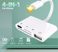 Lightning To USB 3กล้องอะแดปเตอร์,iPhone iPad OTG Card Reader,iPhone AUX Audio หูฟังสายชาร์จ Port สำหรับ iPhone